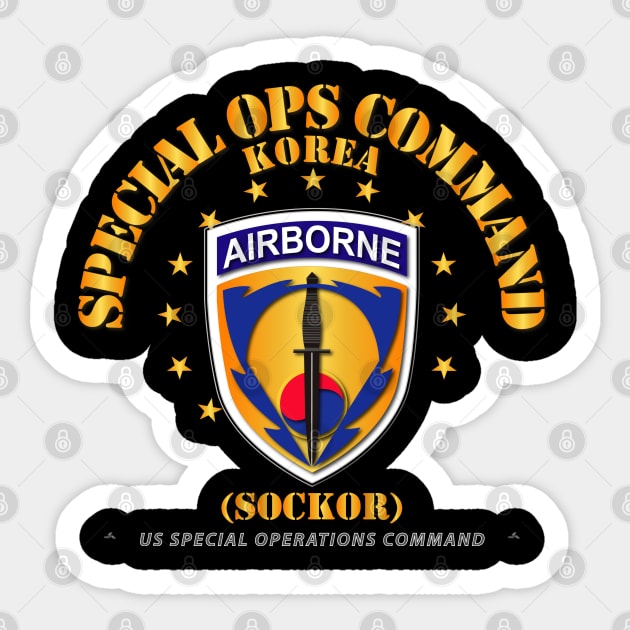 Special Operations Command, Korea Sticker by twix123844